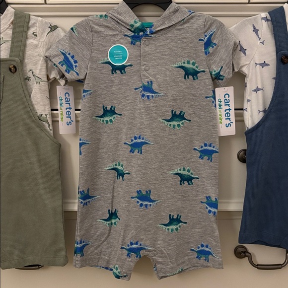 NWT 3 Carter’s Child of Mine Baby Boy Outfits 12M & 18M for Kade @sweetthangtn - Picture 3 of 6